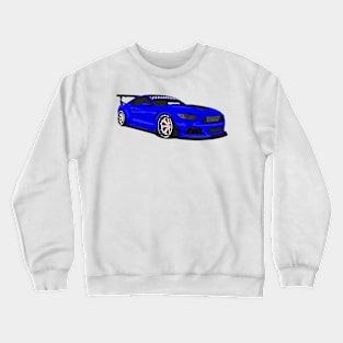 MUSTANG WIDEBODY BLUE Crewneck Sweatshirt